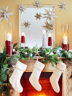 We loved these holiday decor ideas we found at BHG all inspired by 
