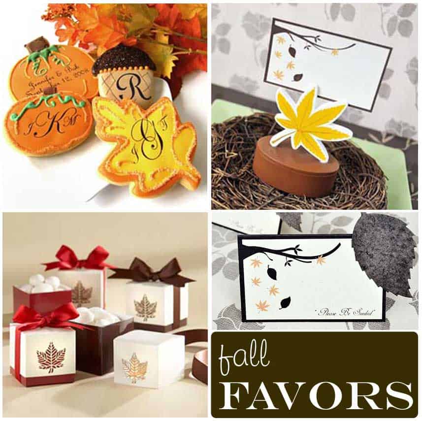Fall Themed Party Favors WIN Thoughtfully Simple