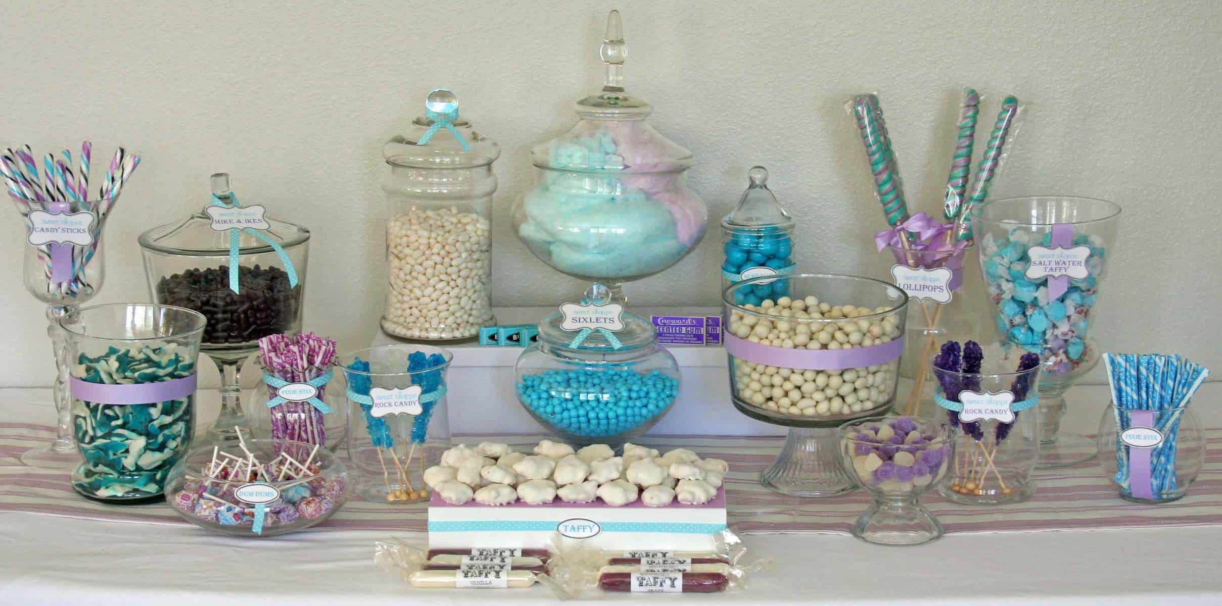 Boy Baby Shower Candy Buffet Ideas