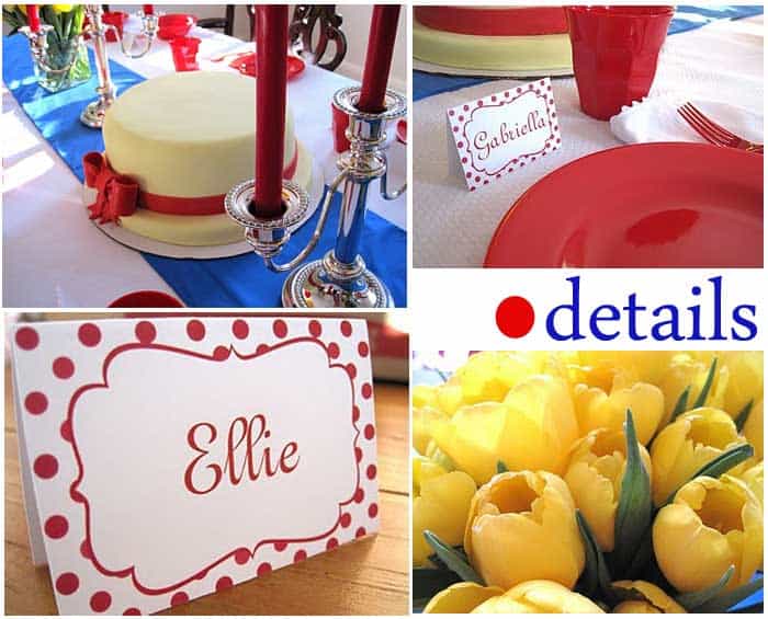 Madeline Themed Party