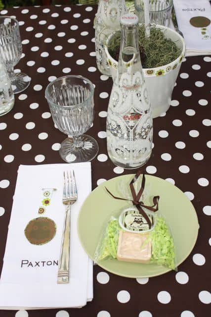 green and brown wedding theme