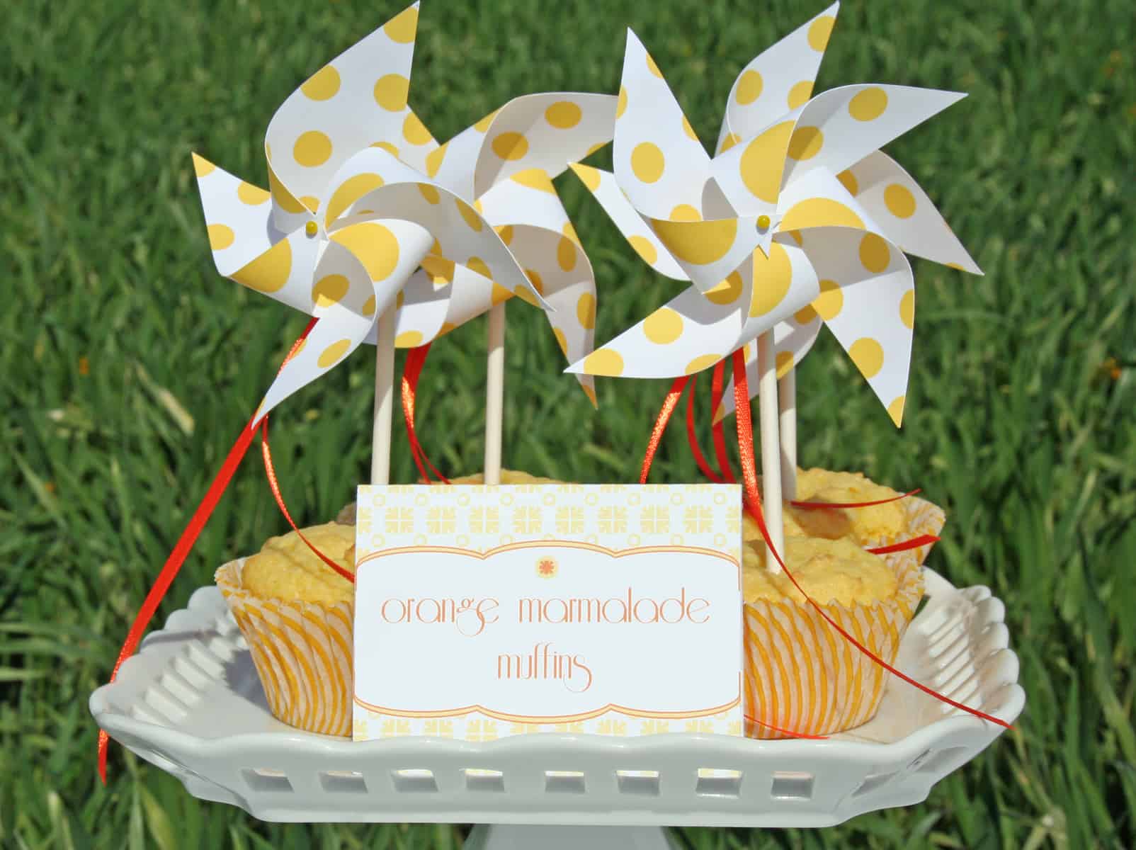 Paper pinwheels