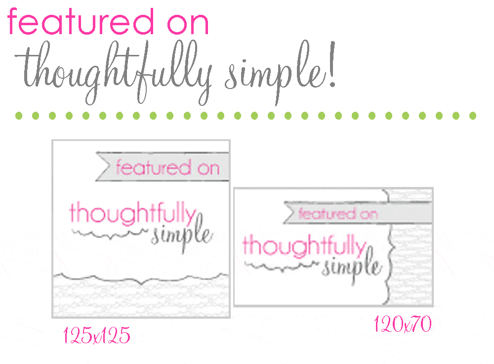 A few blog updates {pretties} - Thoughtfully Simple
