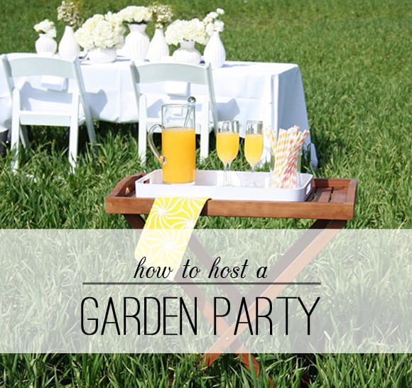 Garden Party Ideas and Inspiration from Thoughtfully Simple